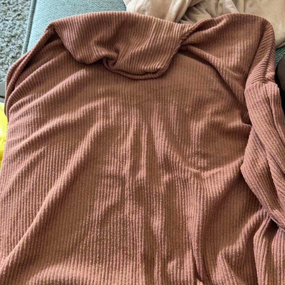 Mock neck shirt